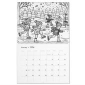 Kleur mij | Leuke volwassen kleuren Kalender (Jan 2026)