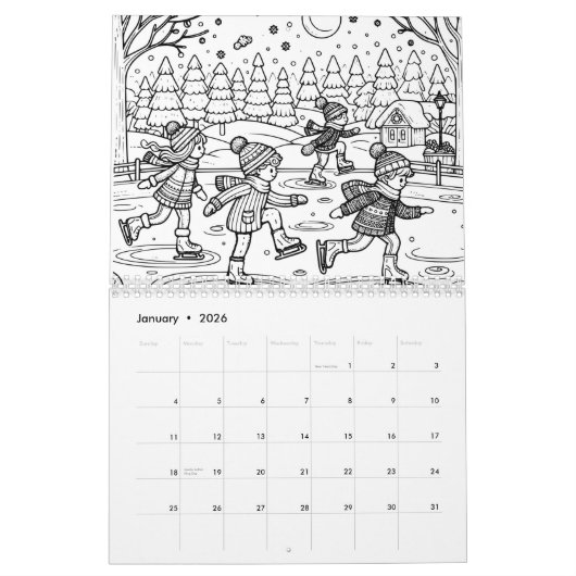 Kleur mij | Leuke volwassen kleuren Kalender (Jan 2026)