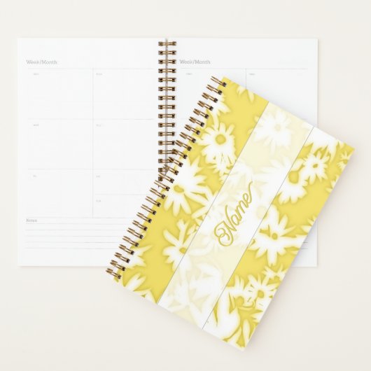 Kleur Mij Madeliefjes Geel Planner (Display)