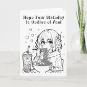 Kleur mij | Ramen pun Gepersonaliseerde Verjaardag Kaart (Voorkant)