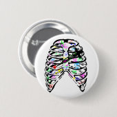 kleur mij ronde button 5,7 cm (Voorkant /achterkant)