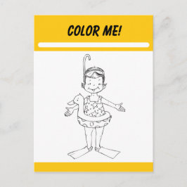 Kleur-mijn-activiteitenkaart Briefkaart