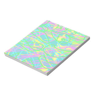 Kleur Mijn Dromen Krabbelpatroon Artsy Expressief Notitieblok