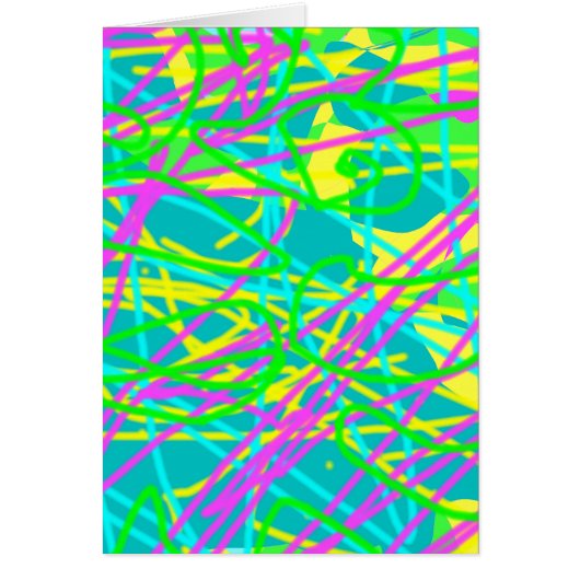 Kleur Mijn Dromen Krabbelpatroon Expressieve kunst (Voorkant)