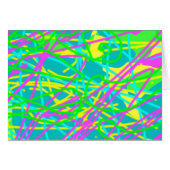 Kleur Mijn Dromen Krabbelpatroon Expressieve kunst (Voorkant Horizontaal)