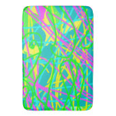 Kleur Mijn Dromen Krabbelpatroon Expressieve kunst Badmat (Voorkant Verticaal)