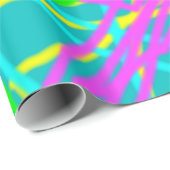 Kleur Mijn Dromen Krabbelpatroon Expressieve kunst Cadeaupapier (Rol Hoek)