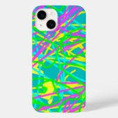 Kleur Mijn Dromen Krabbelpatroon Expressieve kunst Case-Mate iPhone Case (Achterkant)