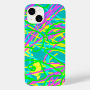 Kleur Mijn Dromen Krabbelpatroon Expressieve kunst Case-Mate iPhone 14 Hoesje