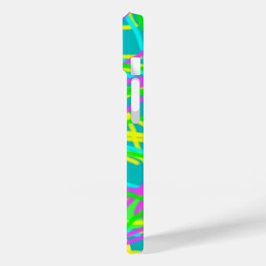 Kleur Mijn Dromen Krabbelpatroon Expressieve kunst Case-Mate iPhone Case (Achterkant / Links)