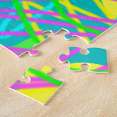 Kleur Mijn Dromen Krabbelpatroon Expressieve kunst Legpuzzel (Zijkant)