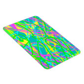 Kleur Mijn Dromen Krabbelpatroon Expressieve kunst Magneet (Rechterzijde)