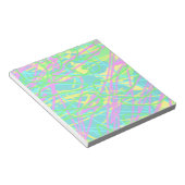 Kleur Mijn Dromen Krabbelpatroon Kunst Expressief Notitieblok (Schuin)