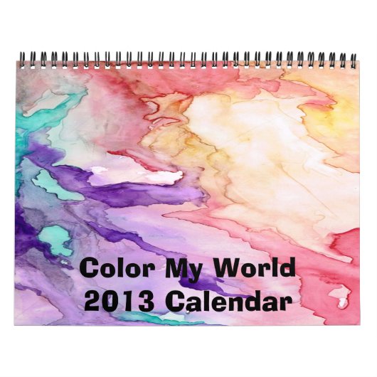 Kleur mijn wereld 2016-agenda kalender (Hoes)