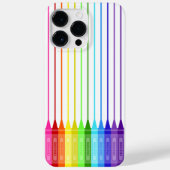 Kleur mijn wereld regenboogkrayons Case-Mate iPhone case (Achterkant)