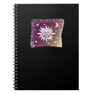 Kleur Moon Boho Whimsigothic Gothic Witchy Witch Notitieboek