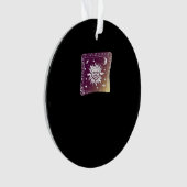 Kleur Moon Boho Whimsigothic Gothic Witchy Witch Ornament (voorkant)