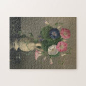 Kleur morning Glories Legpuzzel (Horizontaal)