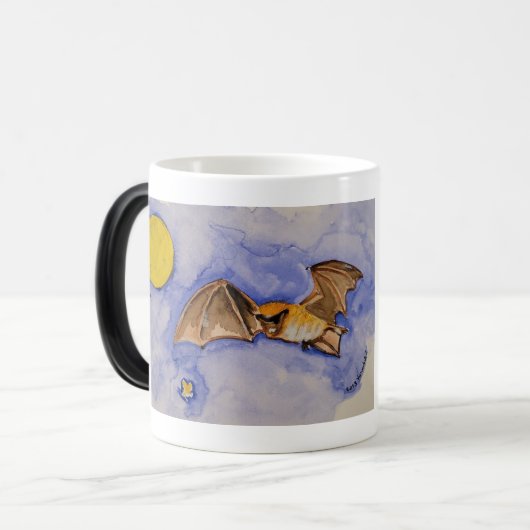 Kleur morphing Big Brown Bat Mok (Voorkant links)