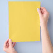kleur mosterd flyer (Hand)