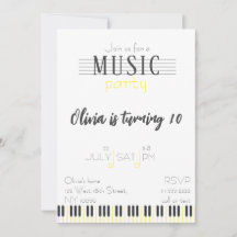 Kleur Muziek Party Verjaardag