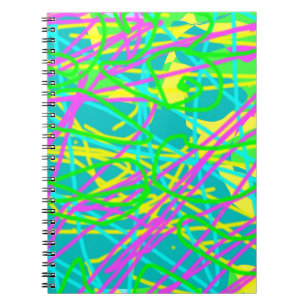 Kleur My Dreams Scribble Patroon Expressive Notitieboek