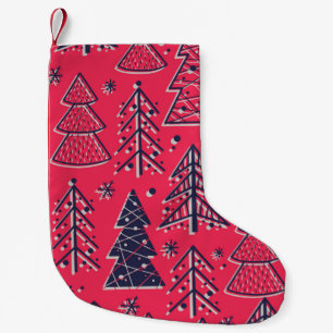 Kleur naadloos behang met kerstmis kleine kerstsok