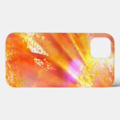 kleur naadloos gele achtergrond, oranje Case-Mate iPhone case (Achterkant (horizontaal))