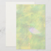 kleur naadloos groen, geel briefpapier (Voorkant / Achterkant)