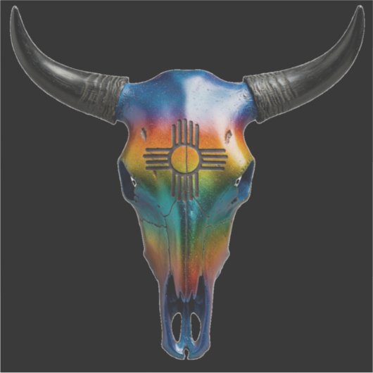 Kleur New Mexico Sticker (Voorkant)