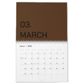Kleur Nieuw Personaliseer Tekst Logo Agenda Kalender (Mar 2026)