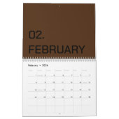 Kleur Nieuw Personaliseer Tekst Logo Agenda Kalender (Feb 2026)
