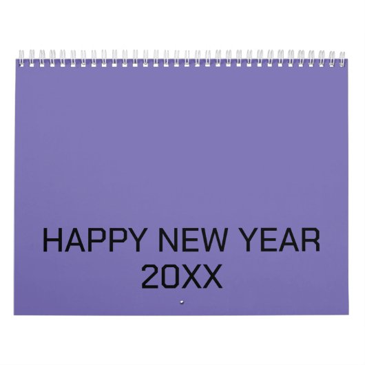Kleur Nieuw Personaliseer Tekst Logo Agenda Kalender (Hoes)