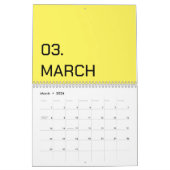Kleur Nieuw Personaliseer Tekst Logo Agenda Kalender (Mar 2026)