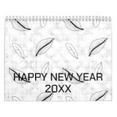 Kleur Nieuw Personaliseer Tekst Logo Agenda Kalender (Hoes)