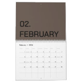 Kleur Nieuw Personaliseer Tekst Logo Agenda Kalender (Feb 2026)