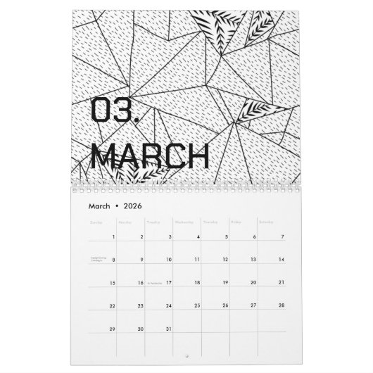 Kleur Nieuw Personaliseer Tekst Logo Agenda Kalender (Mar 2026)