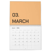 Kleur Nieuw Personaliseer Tekst Logo Agenda Kalender (Mar 2026)