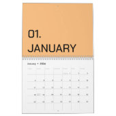 Kleur Nieuw Personaliseer Tekst Logo Agenda Kalender (Jan 2026)