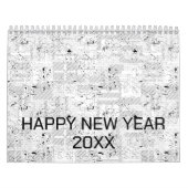 Kleur Nieuw Personaliseer Tekst Logo Agenda Kalender (Hoes)