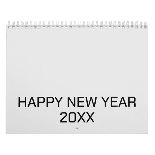 Kleur Nieuwe gepersonaliseerde tekst logo kalender (Hoes)