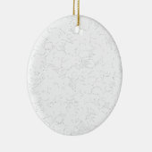 Kleur Nieuwste Custom TextLogo Keramisch Ornament (Rechts)