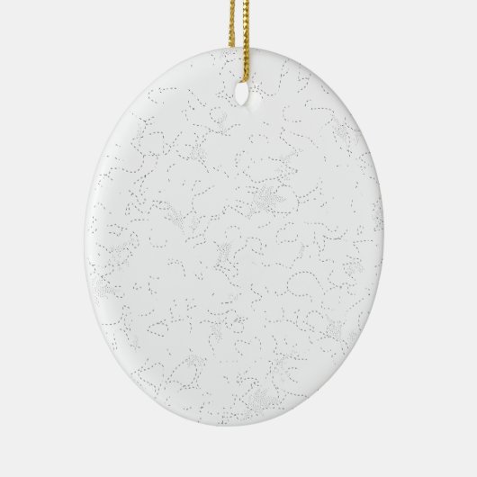 Kleur Nieuwste Custom TextLogo Keramisch Ornament (Rechts)