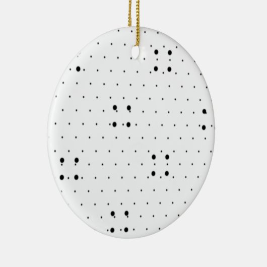 Kleur Nieuwste Custom TextLogo Keramisch Ornament (Rechts)