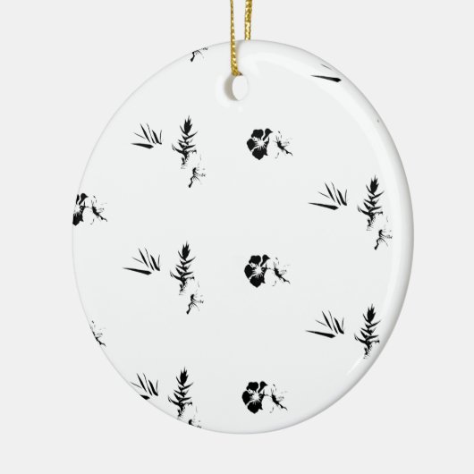 Kleur Nieuwste Custom TextLogo Keramisch Ornament (Links)