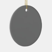 Kleur Nieuwste Custom TextLogo Keramisch Ornament (Rechts)