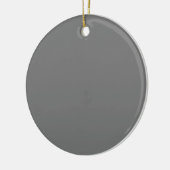 Kleur Nieuwste Custom TextLogo Keramisch Ornament (Links)