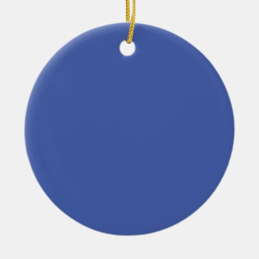 Kleur Nieuwste Custom TextLogo Keramisch Ornament (Voorkant)