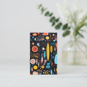 Kleur om het even welk bedrijf douane visitekaartje (Staand voorkant)