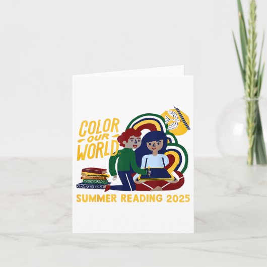 Kleur Ons Wereld Zomer Leesprogramma 2025 Boek L Kaart (Voorkant)